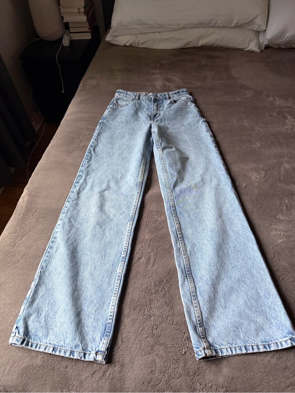 SEZANE Wide Leg Jeans Sz 34